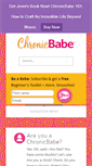 Mobile Screenshot of chronicbabe.com
